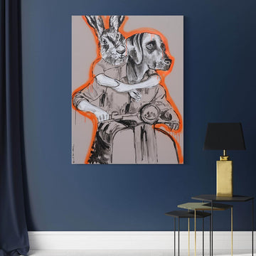 It's All Green Lights Ahead (Original Painting)