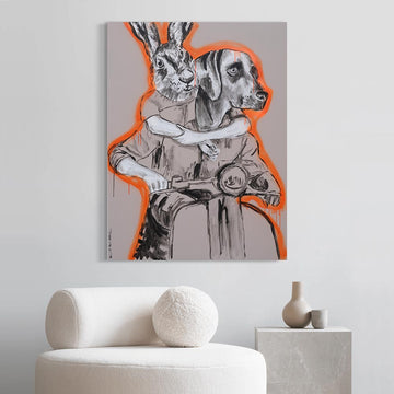 It's All Green Lights Ahead (Original Painting)