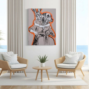 It's All Green Lights Ahead (Original Painting)