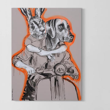 It's All Green Lights Ahead (Original Painting)