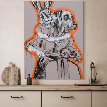 It's All Green Lights Ahead (Original Painting)