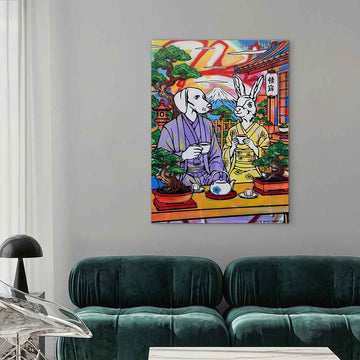 Japan Taught Them What the World Had Forgotten (Original Painting)