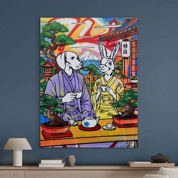 Japan Taught Them What the World Had Forgotten (Original Painting)
