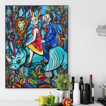 Jungle Lovers (Original Painting)