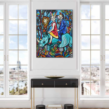 Jungle Lovers (Original Painting)
