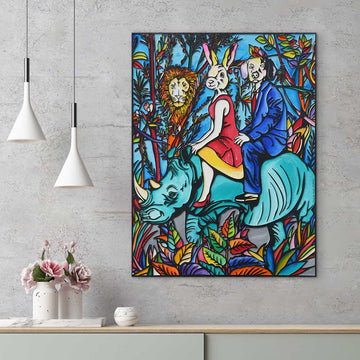 Jungle Lovers (Original Painting)