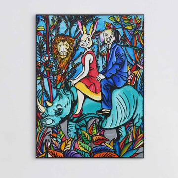 Jungle Lovers (Original Painting)