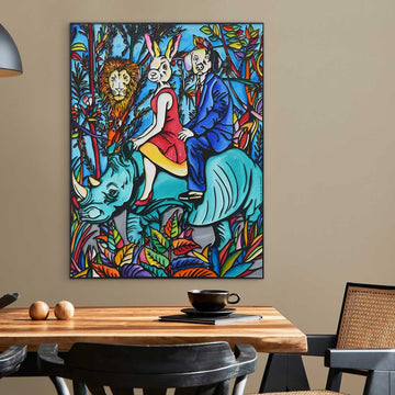 Jungle Lovers (Original Painting)