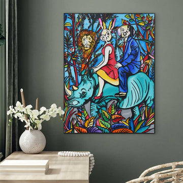 Jungle Lovers (Original Painting)