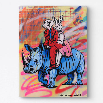 Jungle Riders (Original Painting)