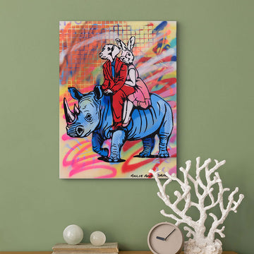 Jungle Riders (Original Painting)