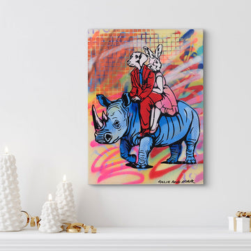 Jungle Riders (Original Painting)