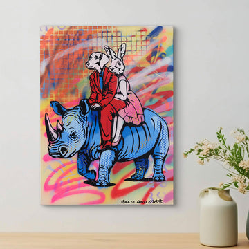 Jungle Riders (Original Painting)