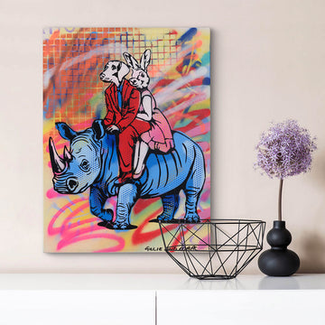 Jungle Riders (Original Painting)