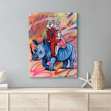 Jungle Riders (Original Painting)