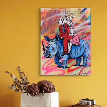 Jungle Riders (Original Painting)