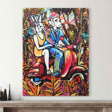 Jungle Riders (Original Painting)