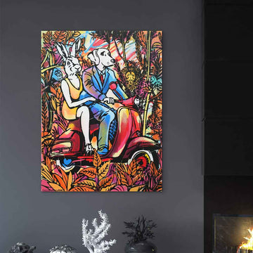 Jungle Riders (Original Painting)