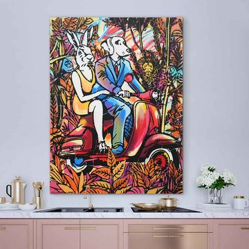 Jungle Riders (Original Painting)