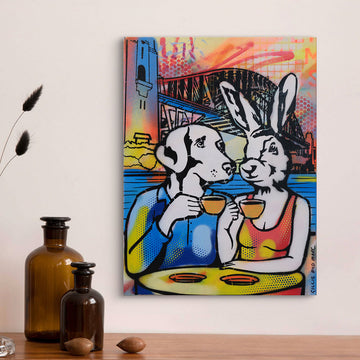 Just The Two Of Us (Original Painting)