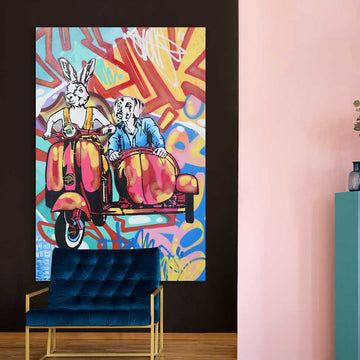 Just the Two of Us (Original Painting)