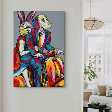 Just the Two of Us (Original Painting)