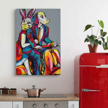 Just the Two of Us (Original Painting)