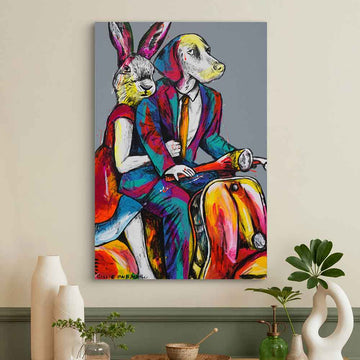 Just the Two of Us (Original Painting)