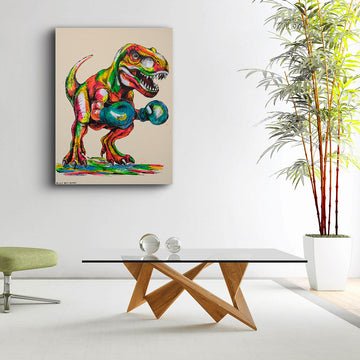 King of The Ring (Original Painting)