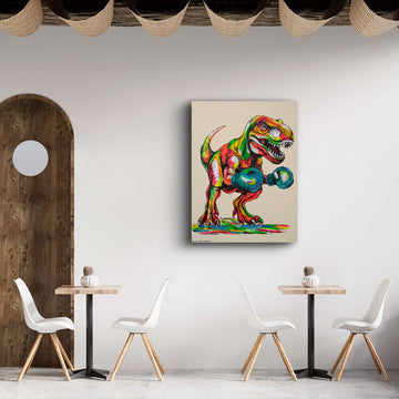 King of The Ring (Original Painting)