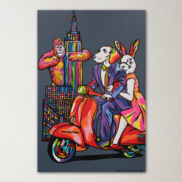 King Kong Lovers (Original Painting)