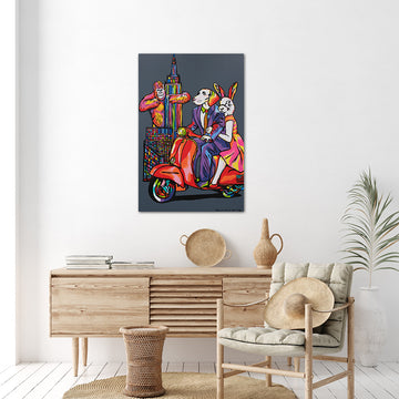 King Kong Lovers (Original Painting)