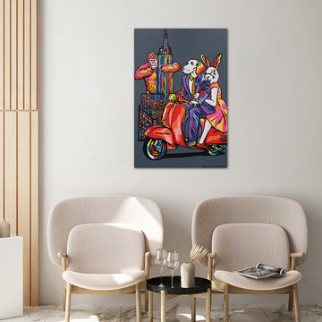 King Kong Lovers (Original Painting)