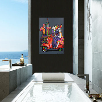 King Kong Lovers (Original Painting)