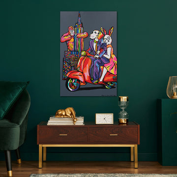 King Kong Lovers (Original Painting)