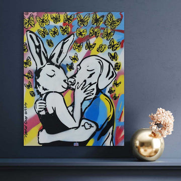 Kiss Me Again (Original Painting)
