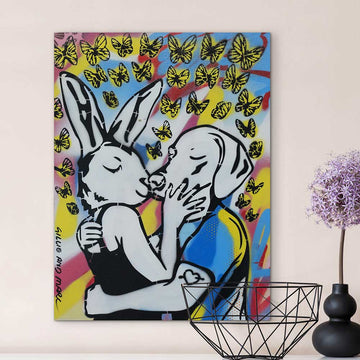 Kiss Me Again (Original Painting)