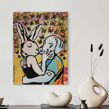 Kiss Me Crazy (Original Painting)