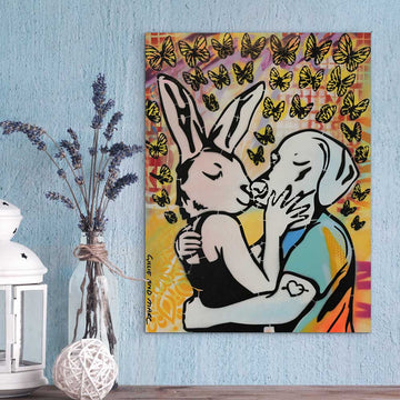 Kiss Me Crazy (Original Painting)