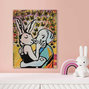 Kiss Me Crazy (Original Painting)