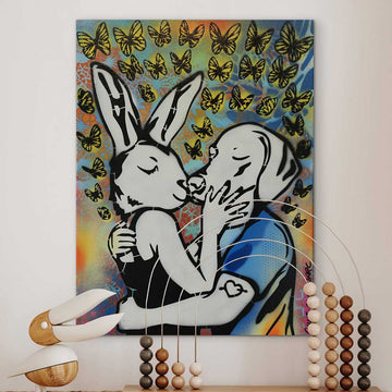 Kiss Me and Never Stop (Original Painting)