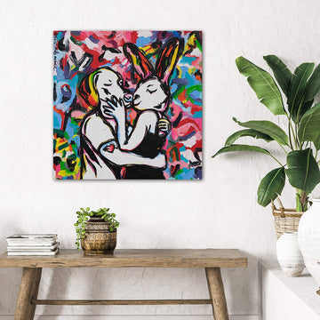 Kiss and Make Up (Original Painting)