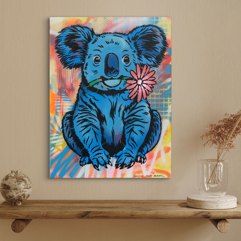Koala Blue (Original Painting) – Gillie and Marc®