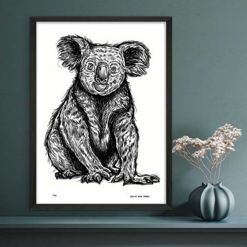 Koala Lives Forever (Giclee Canvas Print)