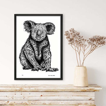 Koala Lives Forever (Giclee Canvas Print)