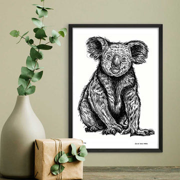 Koala Lives Forever (Giclee Canvas Print)