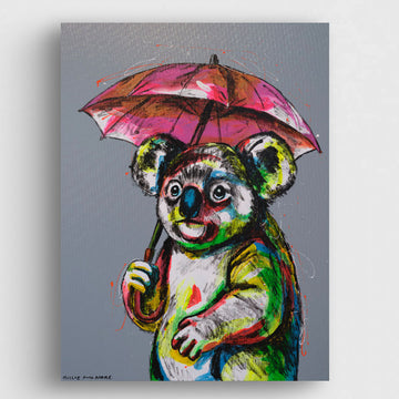 Koala Showers (Original Painting)