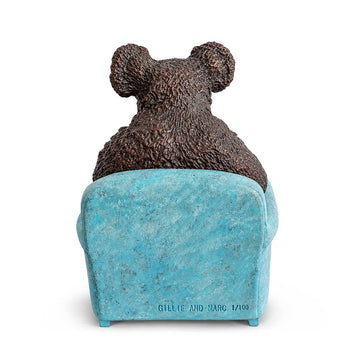 Koala Was Invited to Stay (Bronze Sculpture, Small)