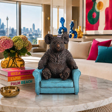 Koala Was Invited to Stay (Bronze Sculpture, Small)