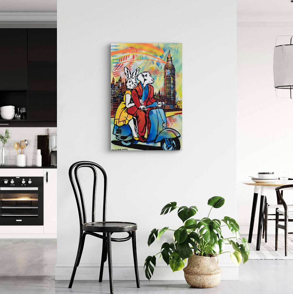 London Calling (Original Painting) – Gillie and Marc®